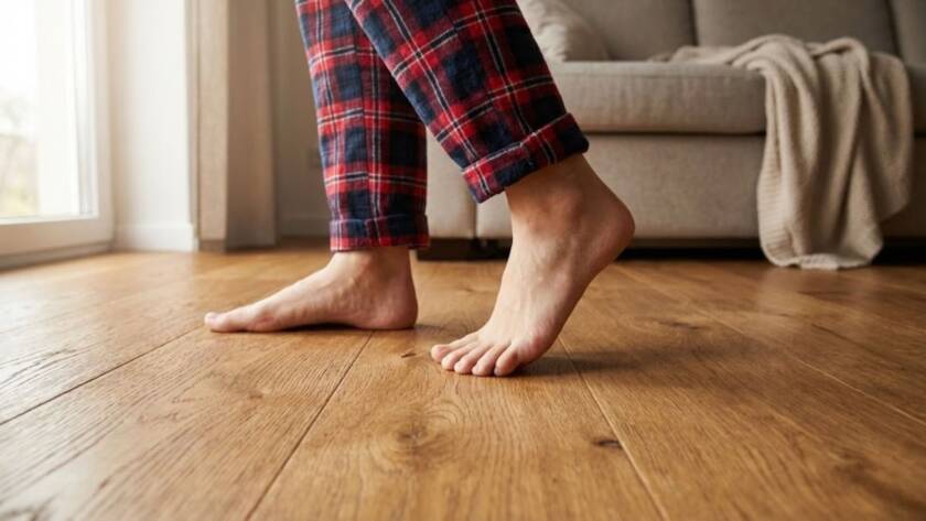 Caminar descalzo sobre madera natural no es solo un lujo estético, es una necesidad biológica. Analizamos por qué las réplicas sintéticas, por muy perfectas que parezcan, no pueden copiar la calidez térmica ni la regulación de humedad que ofrece un parquet vivo en el clima de Barcelona.