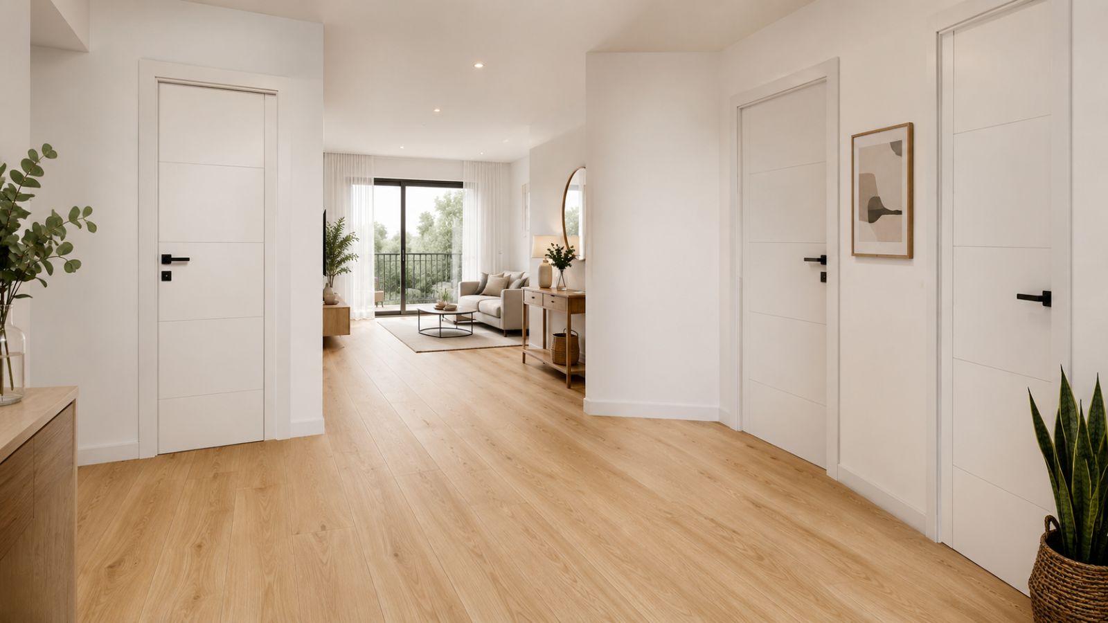 Instalación de parquet y puertas en Sant Just Desvern