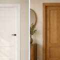 Puertas lacadas vs madera maciza
