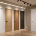 El color de las puertas cambia la percepción de la luz