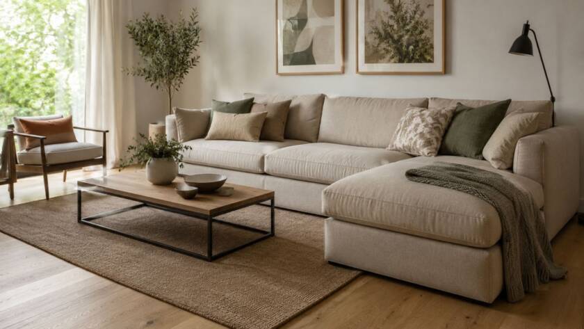 Descubre qué colores de sofá combinan mejor con un parquet de roble y cómo crear un salón equilibrado, cálido y con personalidad.