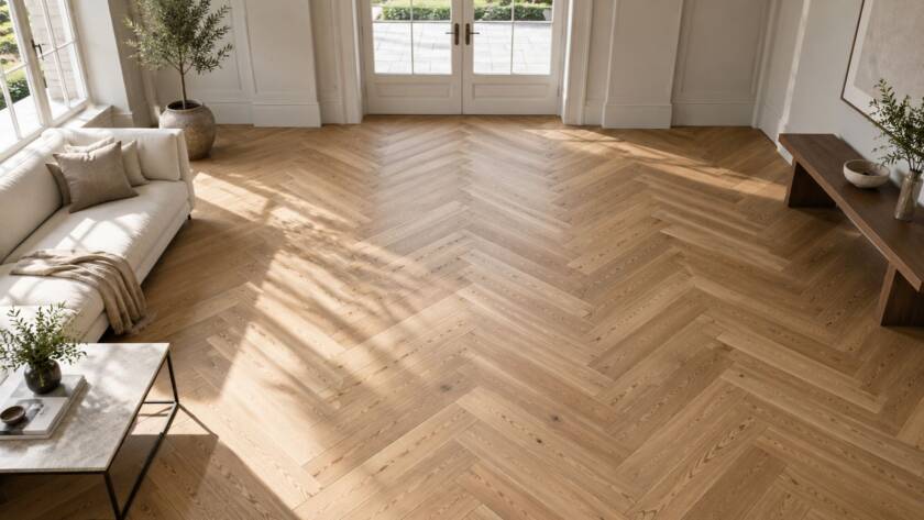 Descubre por qué el parquet en espiga reaparece en interiores clásicos y contemporáneos y qué debes valorar antes de elegir este patrón.